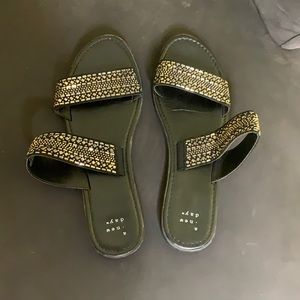 Black sandals